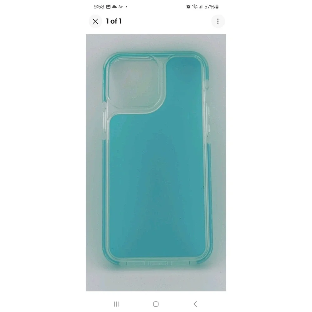 iHome iPhone 13 Impact Case‎ Teal 6ft Drop Tested NIB